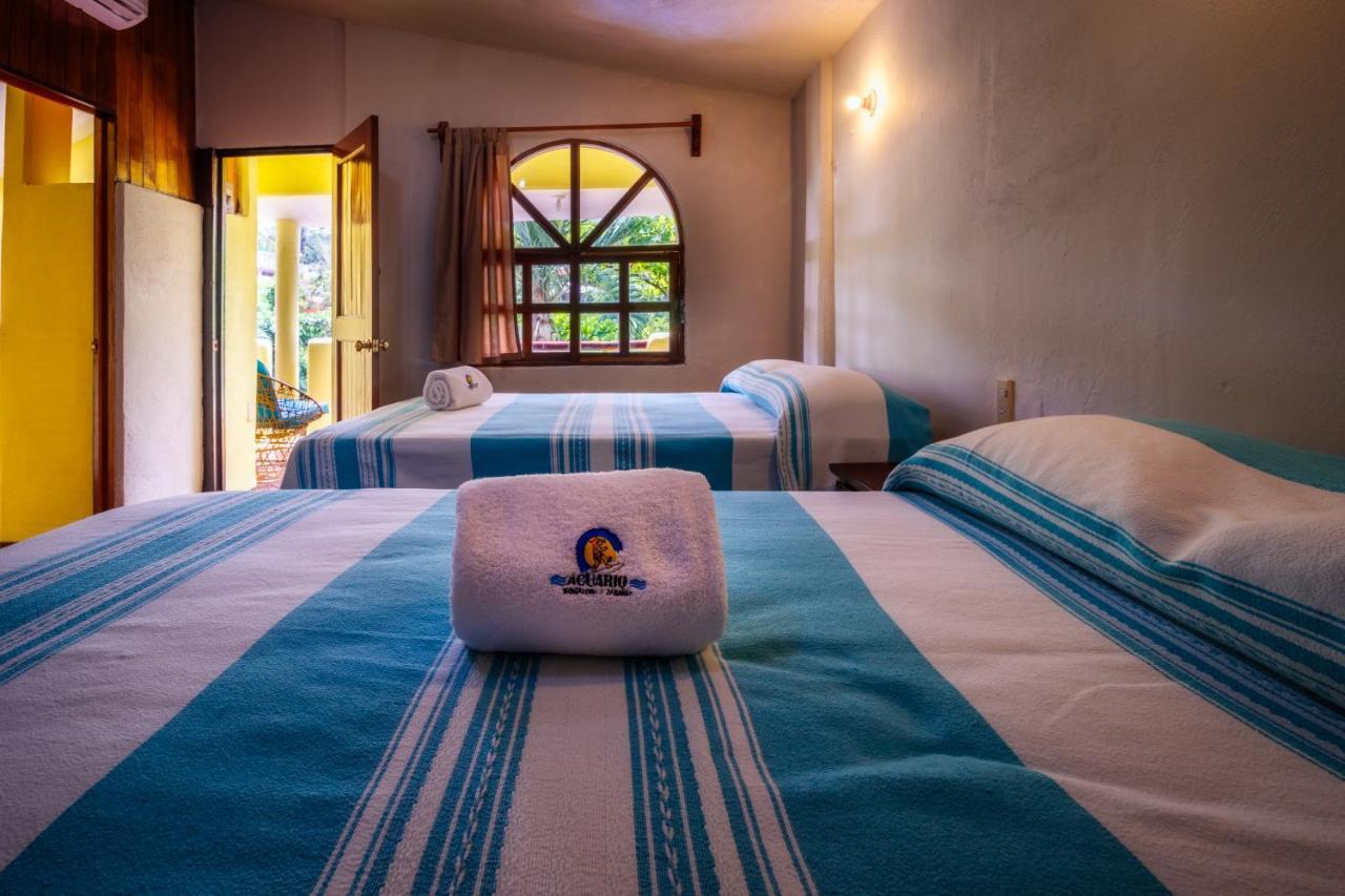 Hotel Bungalows Acuario Пуерто-Ескондідо Екстер'єр фото