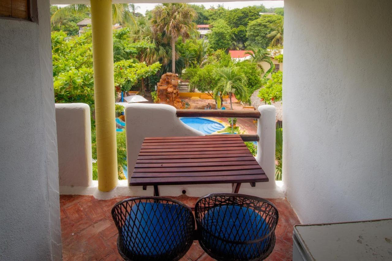 Hotel Bungalows Acuario Пуерто-Ескондідо Екстер'єр фото