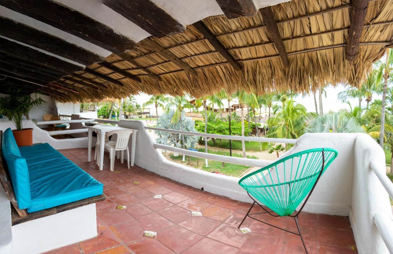 Hotel Bungalows Acuario Пуерто-Ескондідо Екстер'єр фото
