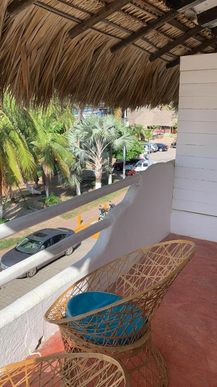 Hotel Bungalows Acuario Пуерто-Ескондідо Екстер'єр фото